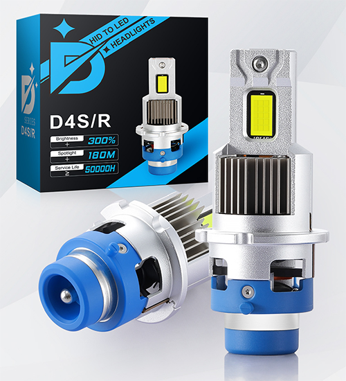 D90 Series LED Headlight - Side View