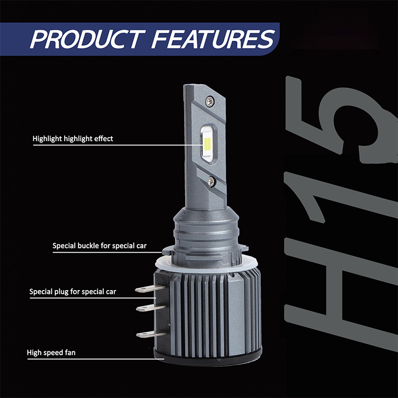 L5 Series LED Headlight - Side View