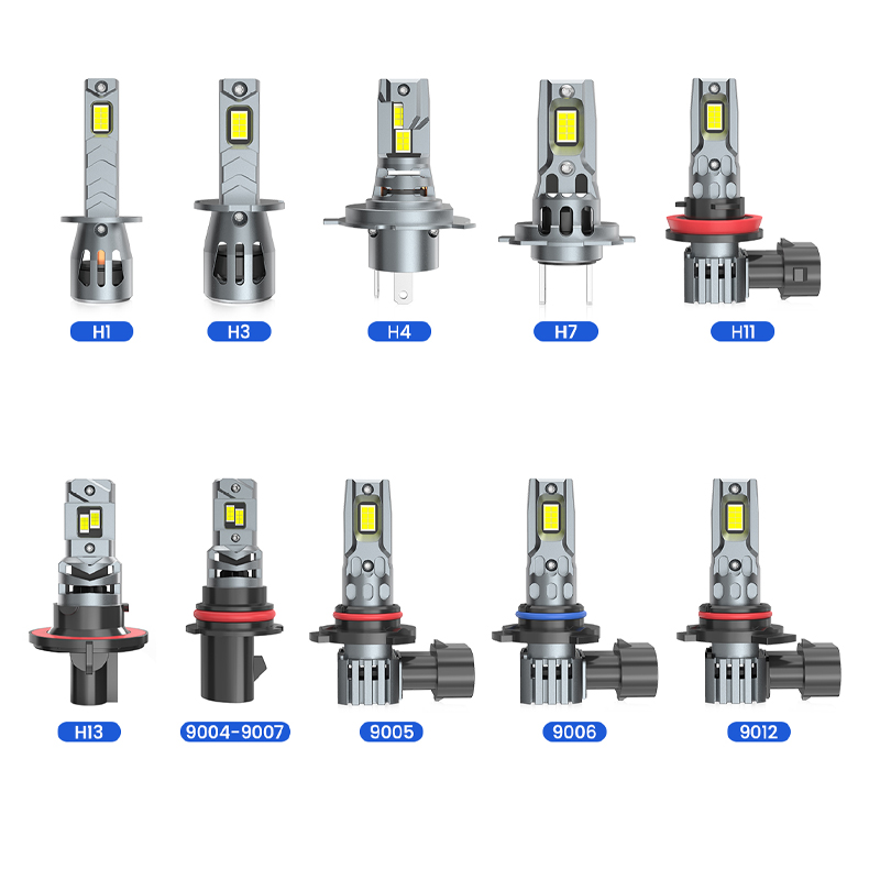 L4 Series LED Headlight - Side View